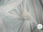 RESILLE STRETCH FACONNÉE RAYURES BLANCHES - My Little Coupon