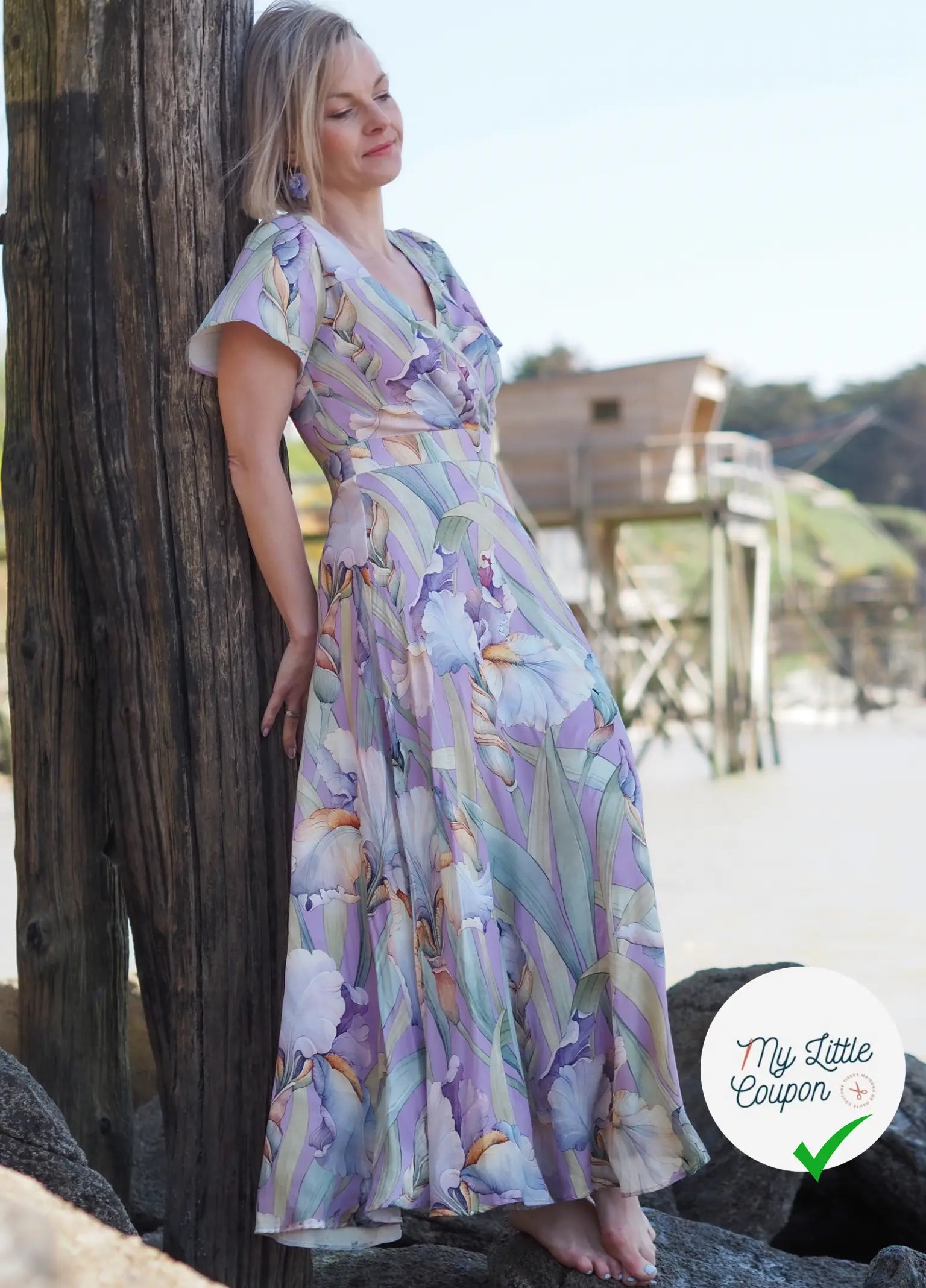 Robe Iridis - Patron pochette - My Little Coupon