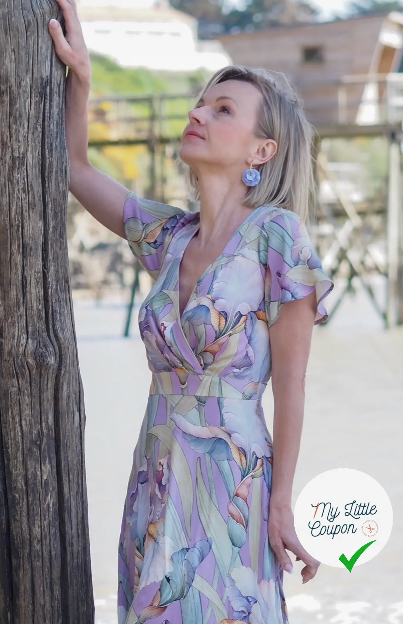 Robe Iridis - Patron pochette - My Little Coupon