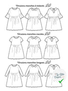 Robe Linotte | Du 3 au 12 ans | Marmaï Patterns - My Little Coupon - tissu - coudre