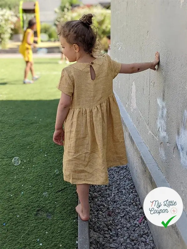 Robe Linotte | Du 3 au 12 ans | Marmaï Patterns - My Little Coupon - tissu - coudre