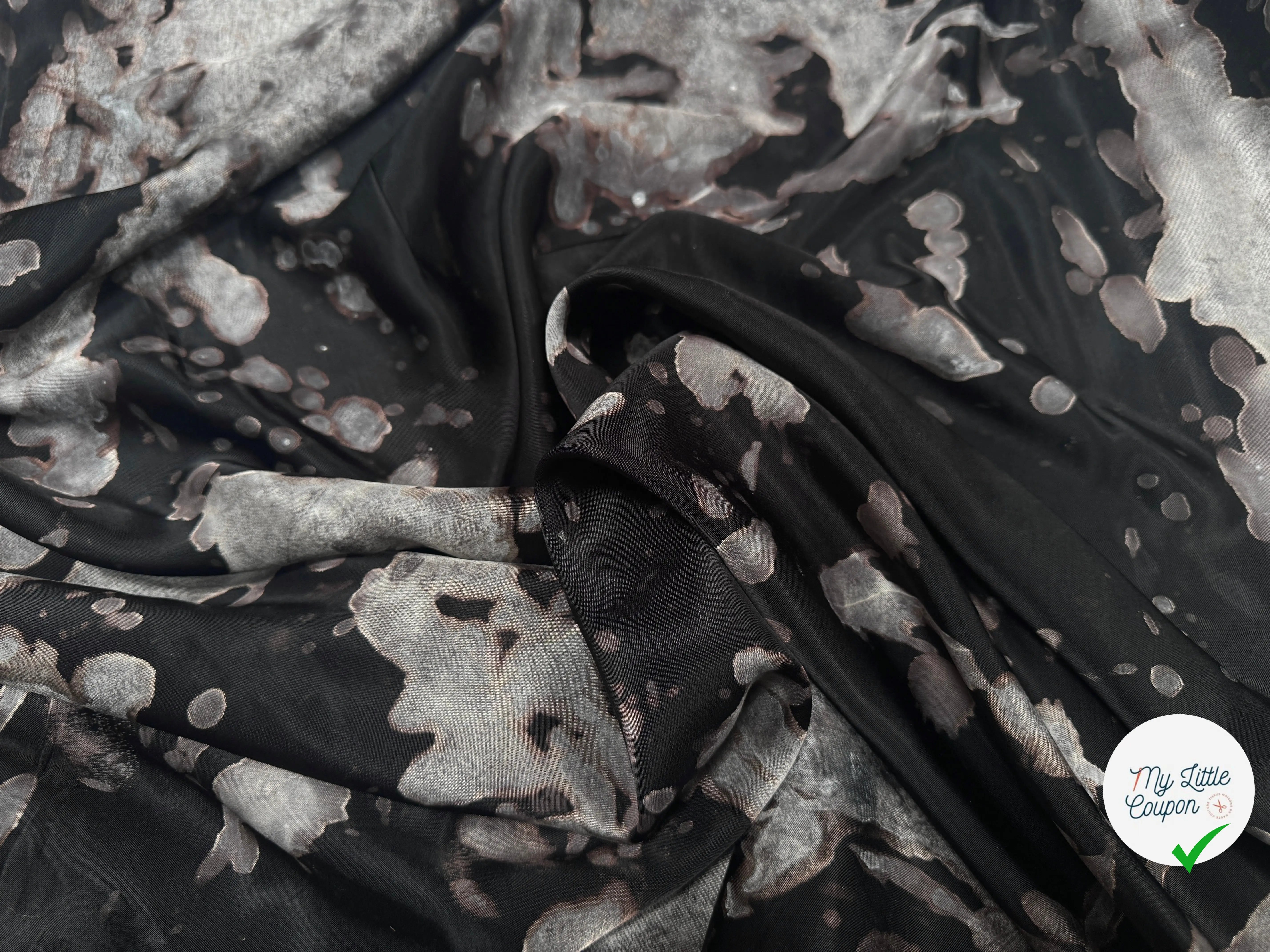 SATIN ACÉTATE VISCOSE - My Little Coupon