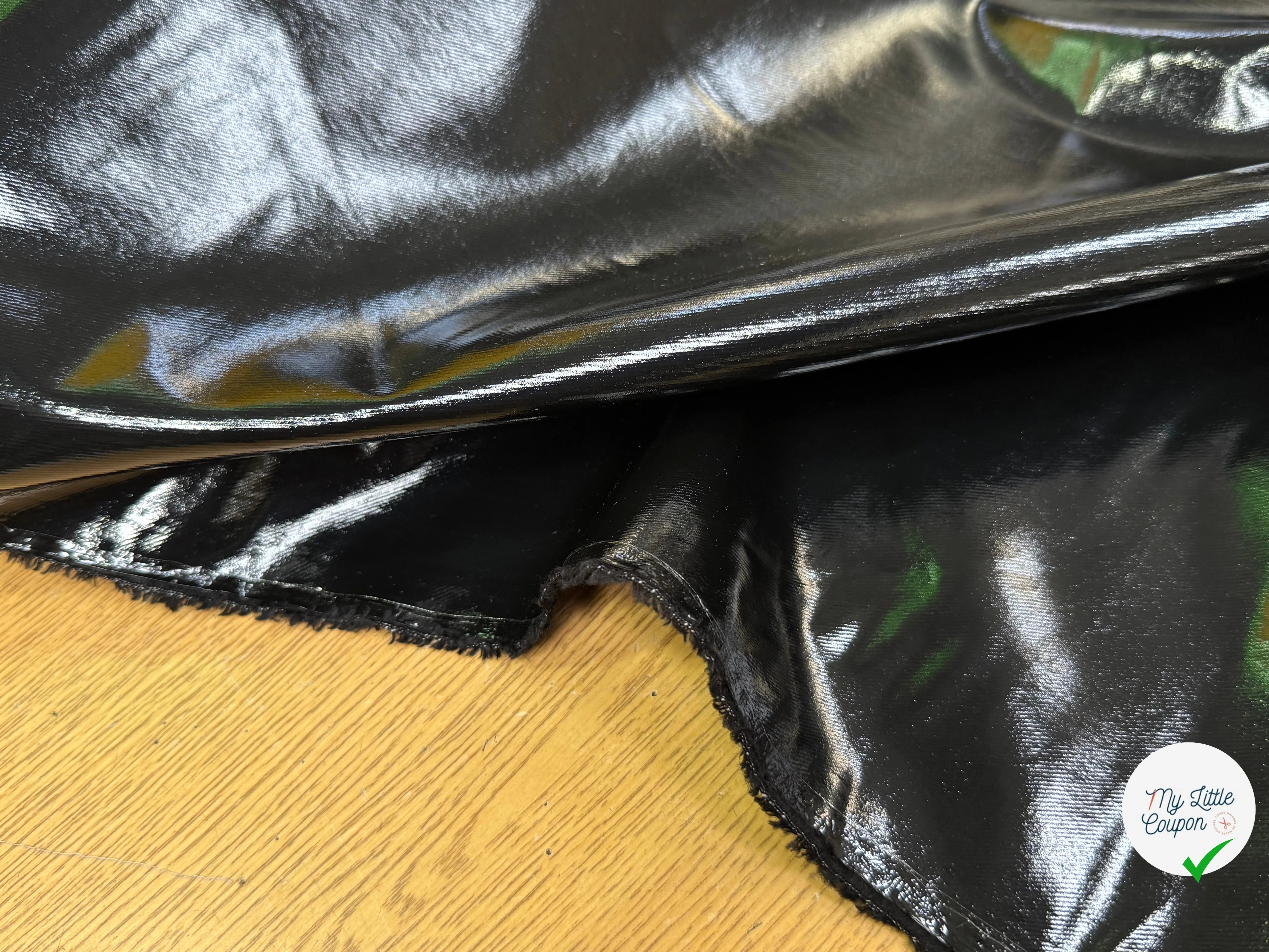 SATIN CUIR SCHINTZÉ NOIR - My Little Coupon