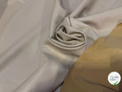 SATIN CUIR STRETCH CAFÉ AU LAIT QUALITÉ COUTURE - My Little Coupon