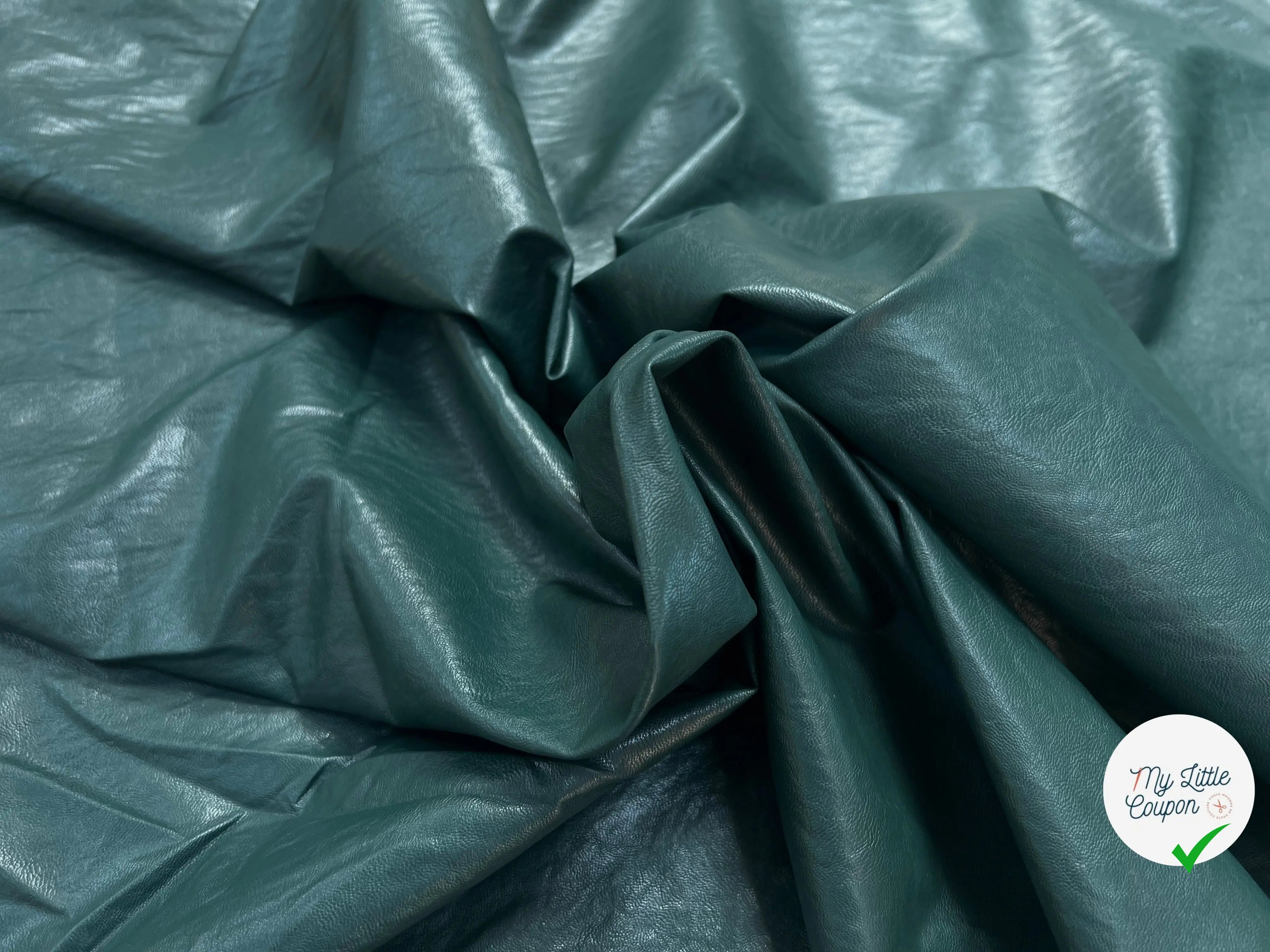 SATIN CUIR VYNIL BOMBERS VERT PYTHON - My Little Coupon