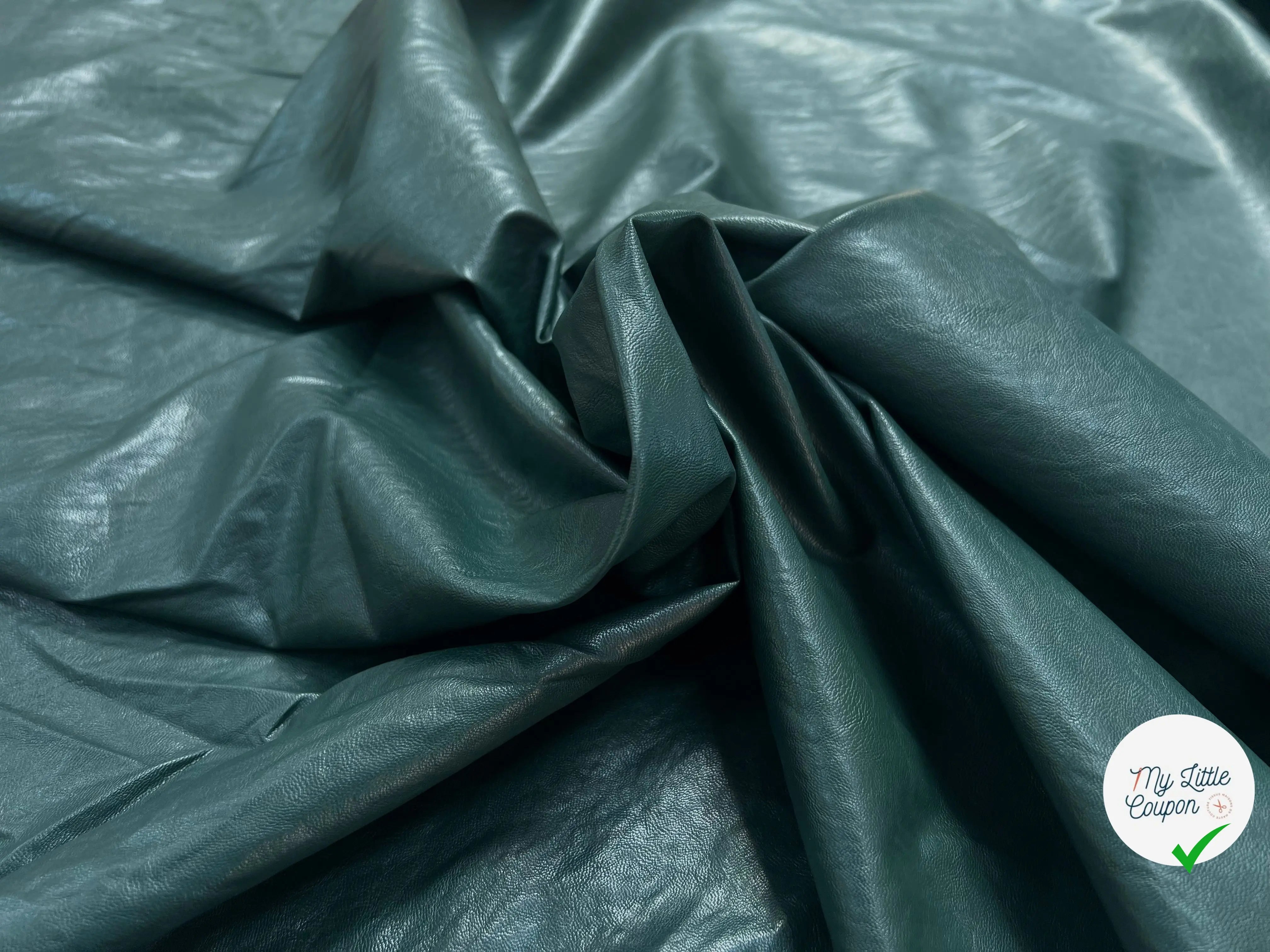 SATIN CUIR VYNIL BOMBERS VERT PYTHON - My Little Coupon