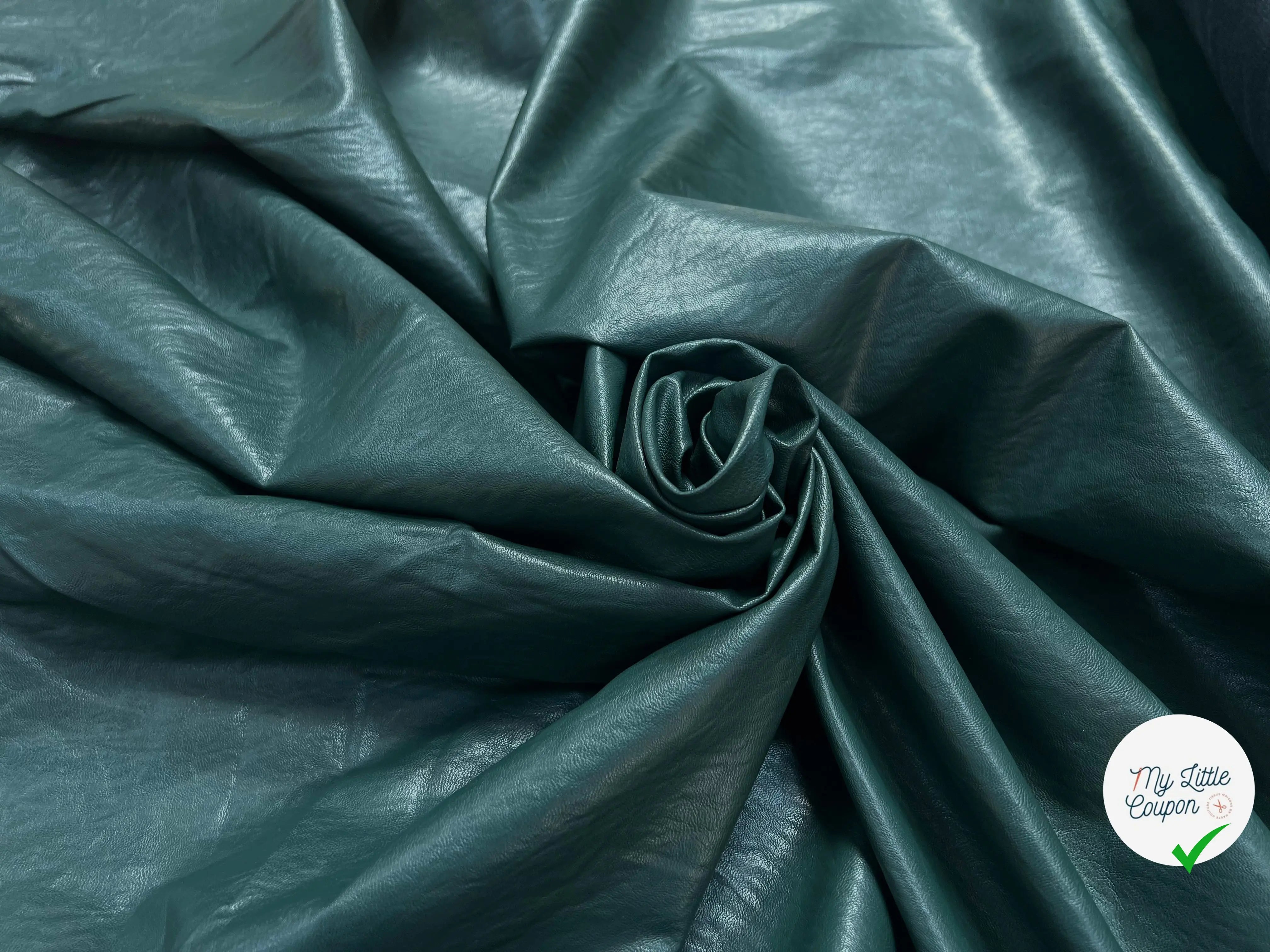 SATIN CUIR VYNIL BOMBERS VERT PYTHON - My Little Coupon