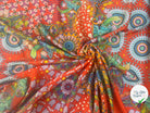 SATIN DE COTON LÉGER CONSTELLATION FLORALE MLC INTERN