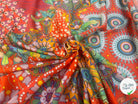 SATIN DE COTON LÉGER CONSTELLATION FLORALE MLC INTERN