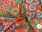 SATIN DE COTON LÉGER CONSTELLATION FLORALE MLC INTERN