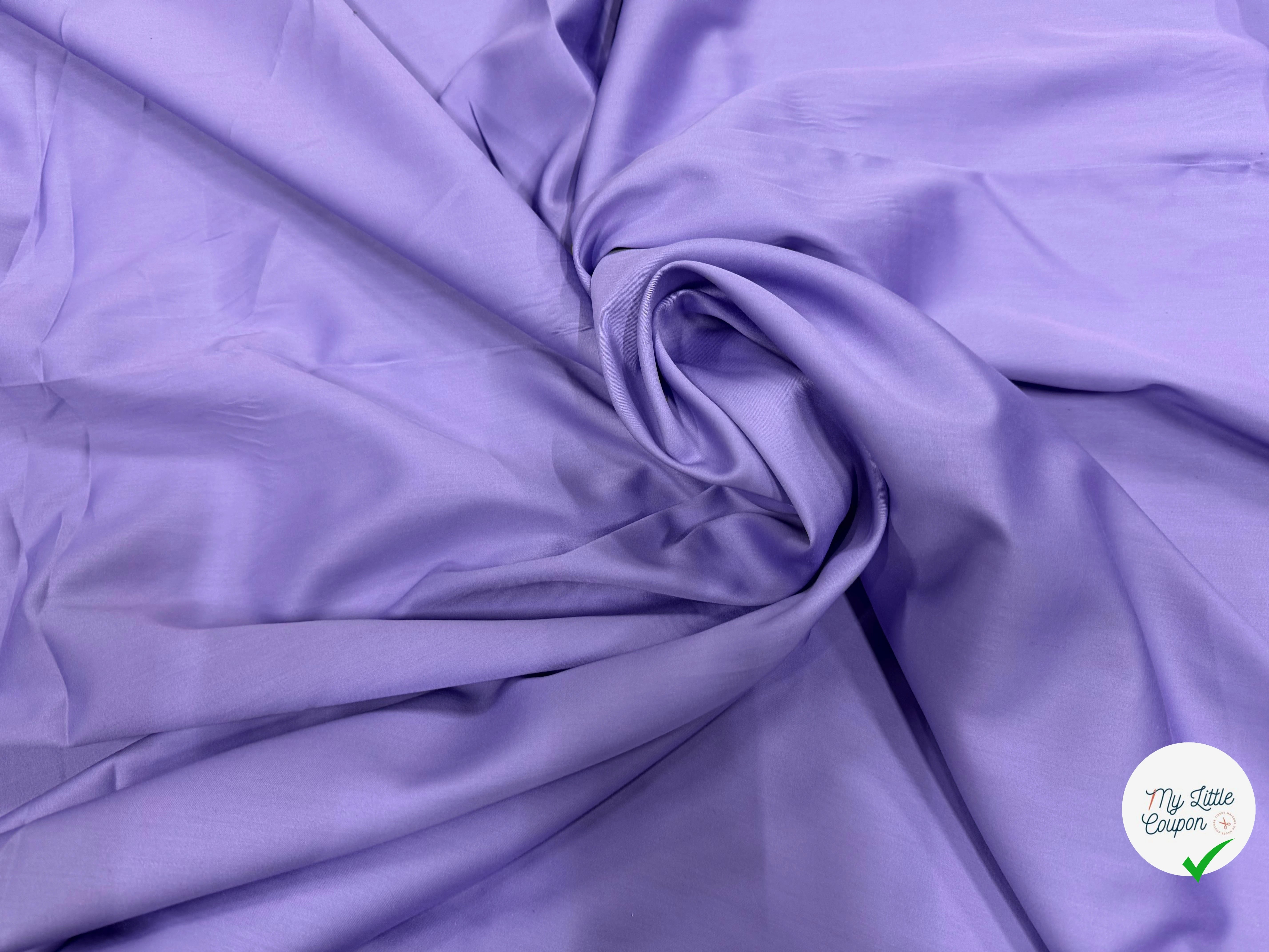 SATIN DE COTON LILAS - My Little Coupon