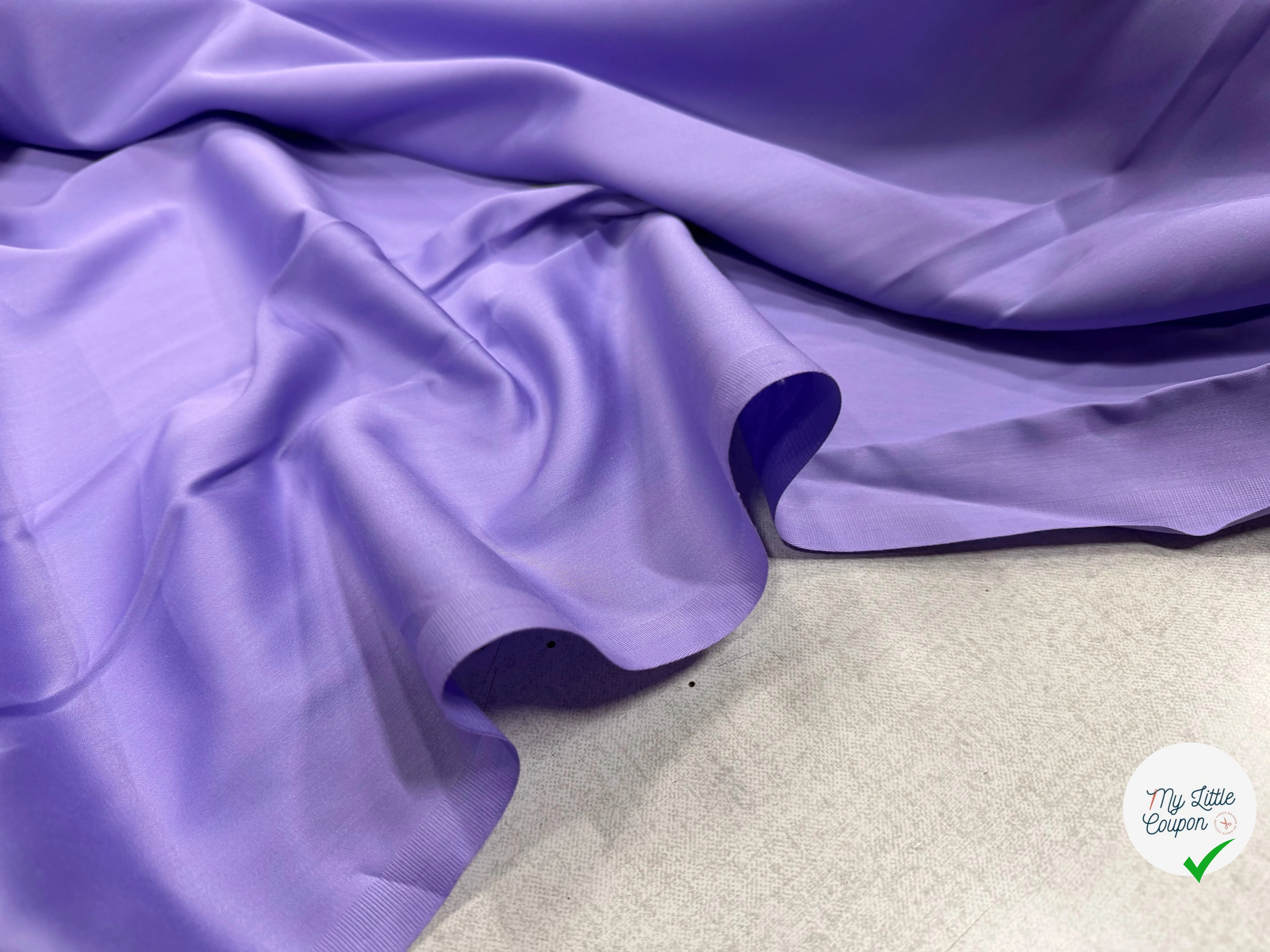 SATIN DE COTON LILAS - My Little Coupon