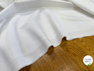 SATIN DE COTON LOURD BLANC OPTIQUE - My Little Coupon