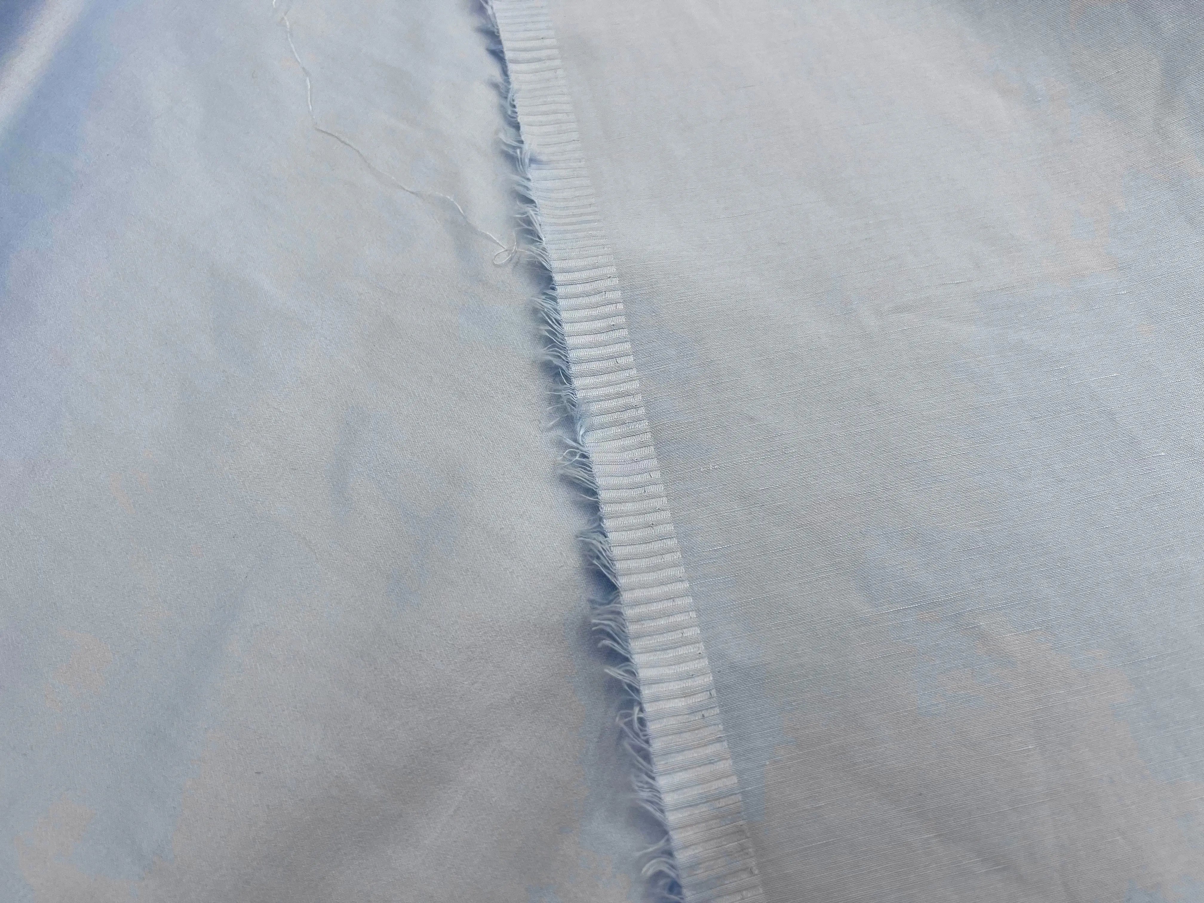 SATIN DE COTON LOURD BLEU CIEL - My Little Coupon - tissu - coudre