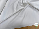 SATIN DE COTON LOURD QUALITÉ COUTURE CHIC BLANC - My Little Coupon