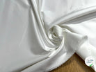 SATIN DE COTON LOURD TRÈS BELLE TENUE BLANC CASSÉ STRETCH - My Little Coupon