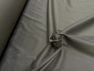 SATIN DE COTON LOURD VERT DE GRIS STRETCH COUTURE - My Little Coupon