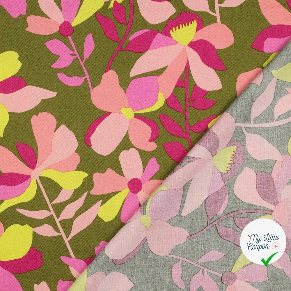 SATIN DE COTON MULTICOLORE - My Little Coupon