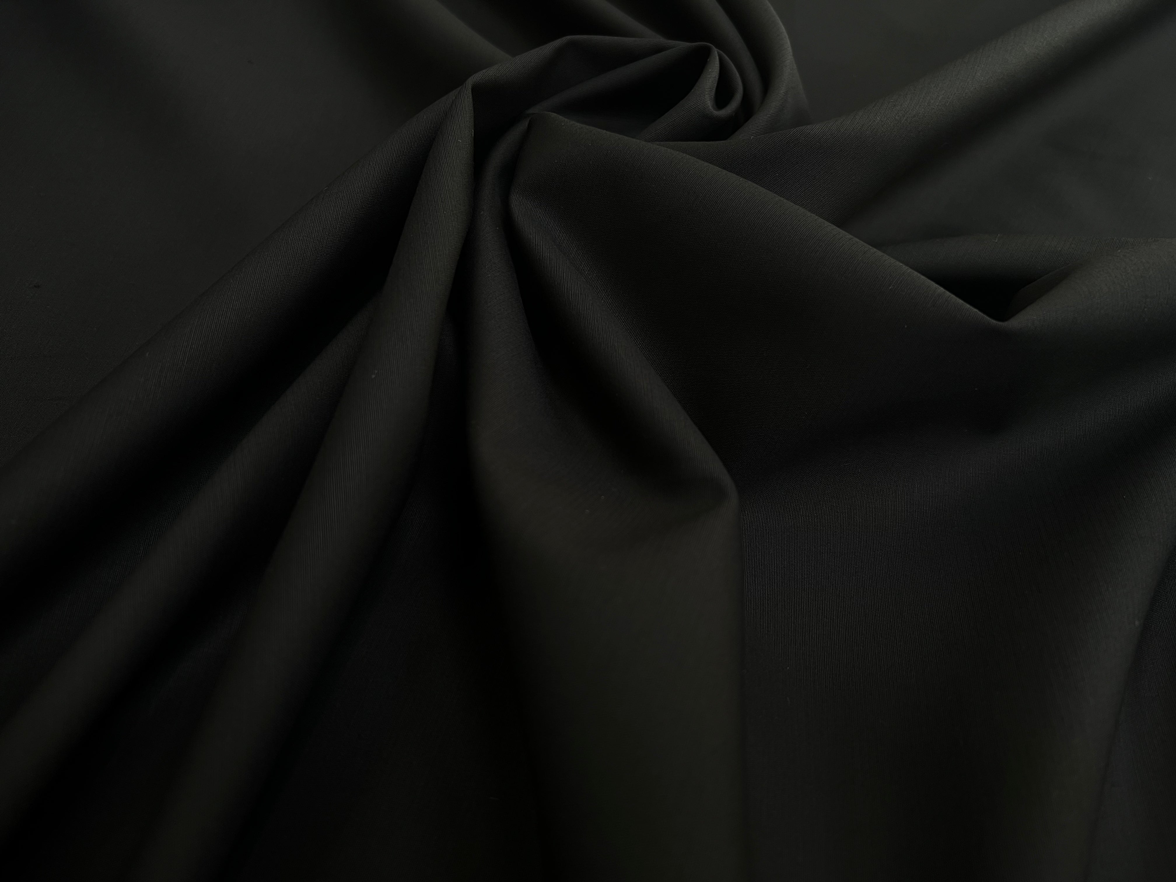 SATIN DE COTON NOIR TOUT DOUX - My Little Coupon