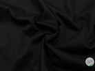SATIN DE COTON STRETCH NOIR COUTURE - coupon de 3 mètres - My Little Coupon - tissu - coudre
