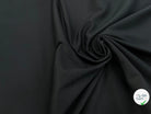 SATIN DE COTON STRETCH NOIR - My Little Coupon