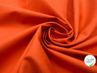 SATIN DE COTON STRETCH ORANGE - My Little Coupon - tissu - coudre