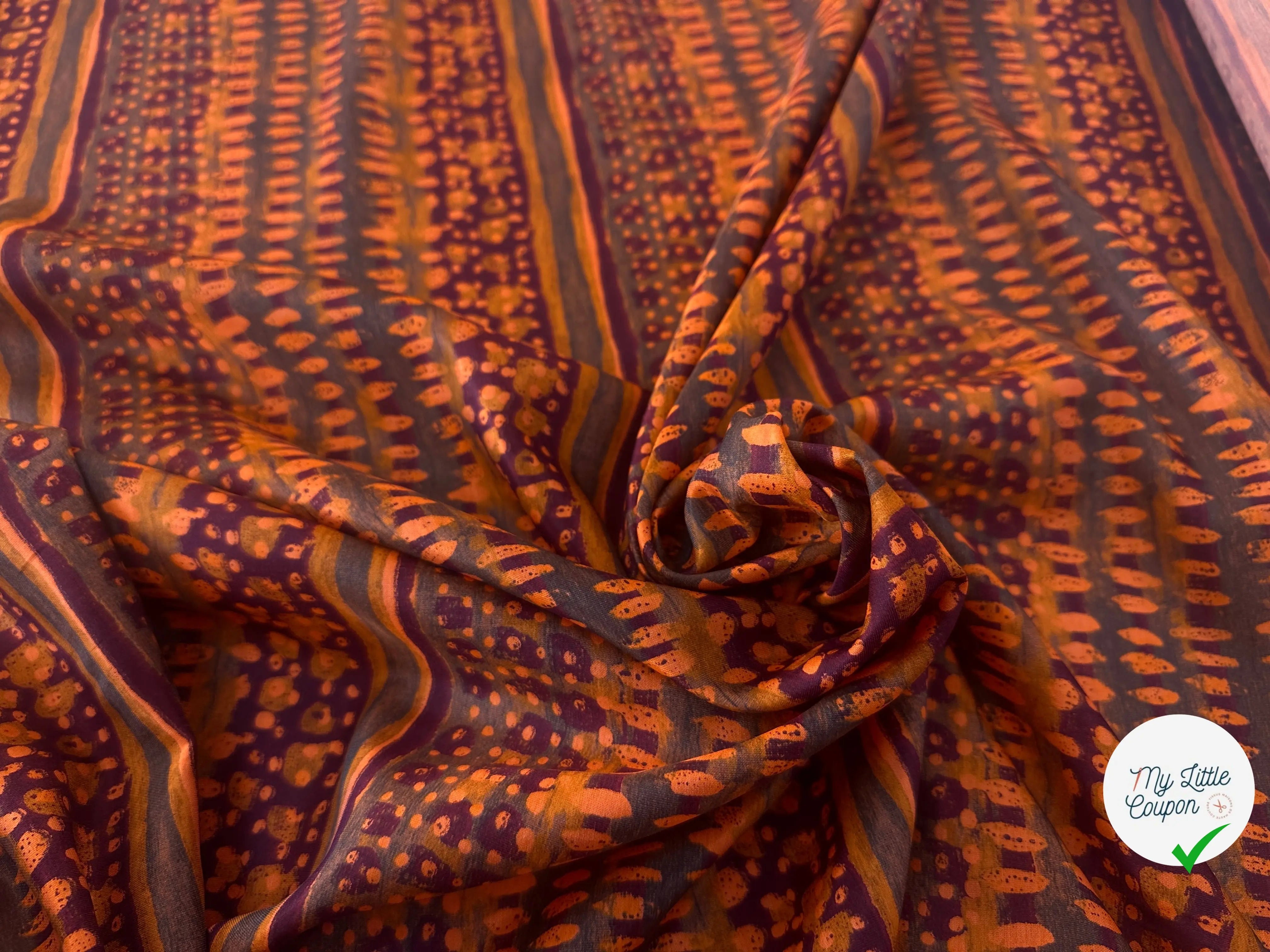 SATIN DE COTON SUNSET COLOR MLC INTERN