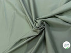 SATIN DE COTON VERT MENTHE CLAIRE STRETCH - My Little Coupon