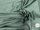 SATIN DE COTON VERT MENTHE POUDRÉ FONCÉ - My Little Coupon