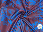 SATIN DE FLEURS LEGEREMENT SERGÉ - My Little Coupon