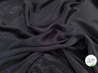 SATIN DE SOIE BLEU NUIT NOIR - My Little Coupon