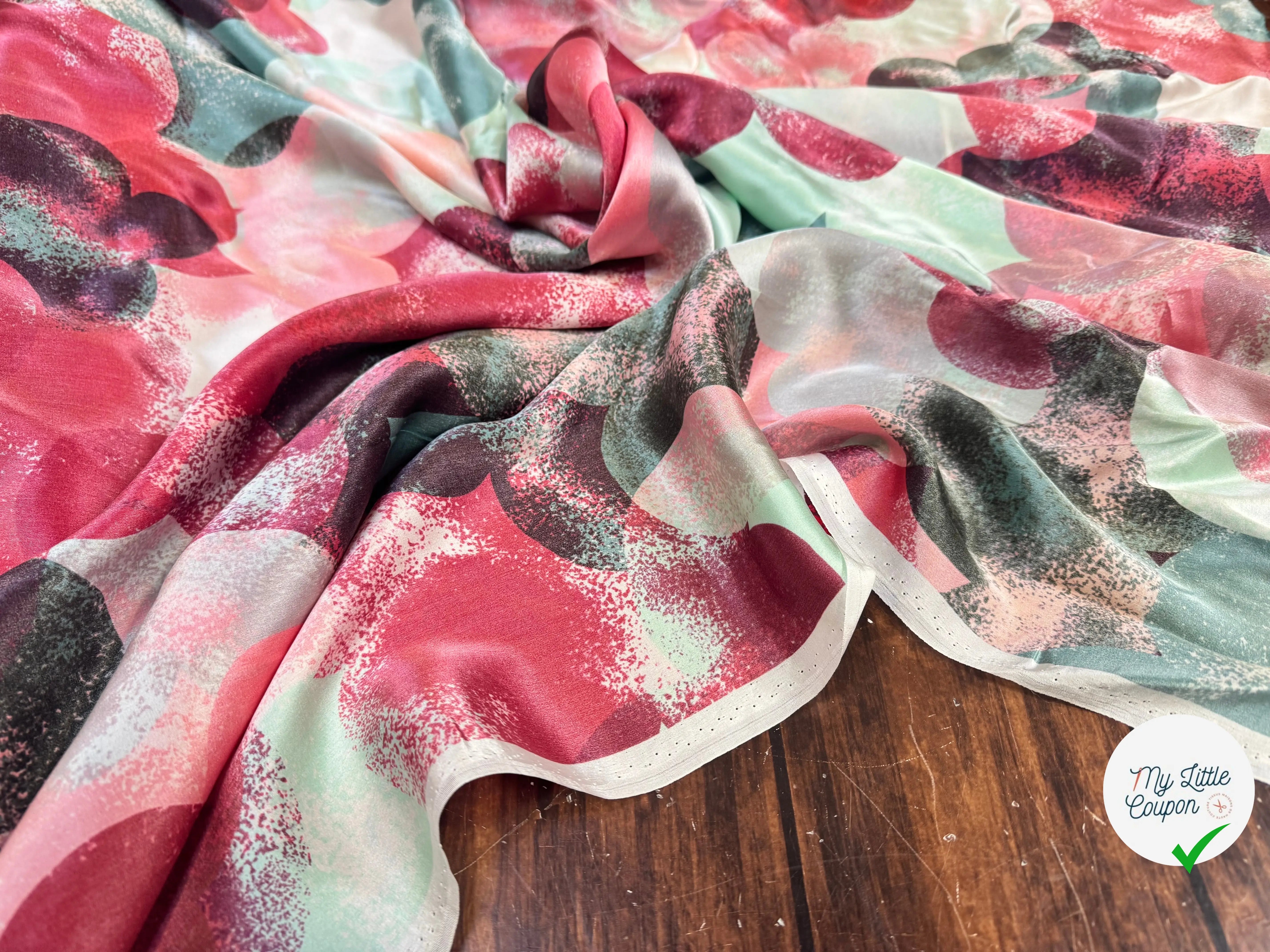SATIN DE SOIE BULLES DE REVES - My Little Coupon