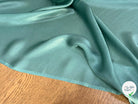 SATIN DE SOIE FLUIDE 100% SOIE VERT VENITIAN GREEN - My Little Coupon