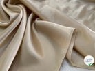SATIN DE SOIE FLUIDE 110 DE LAIZE BEIGE CHIC - My Little Coupon