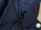 SATIN DE SOIE FLUIDE BLEU MARINE ULTRA CHIC - My Little Coupon