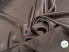 SATIN DE SOIE FLUIDE MARRON - My Little Coupon