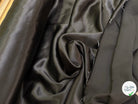 SATIN DE SOIE FLUIDE MARRON NOISETTE - My Little Coupon