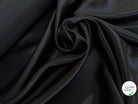 SATIN DE SOIE FLUIDE NOIR 110CM - My Little Coupon