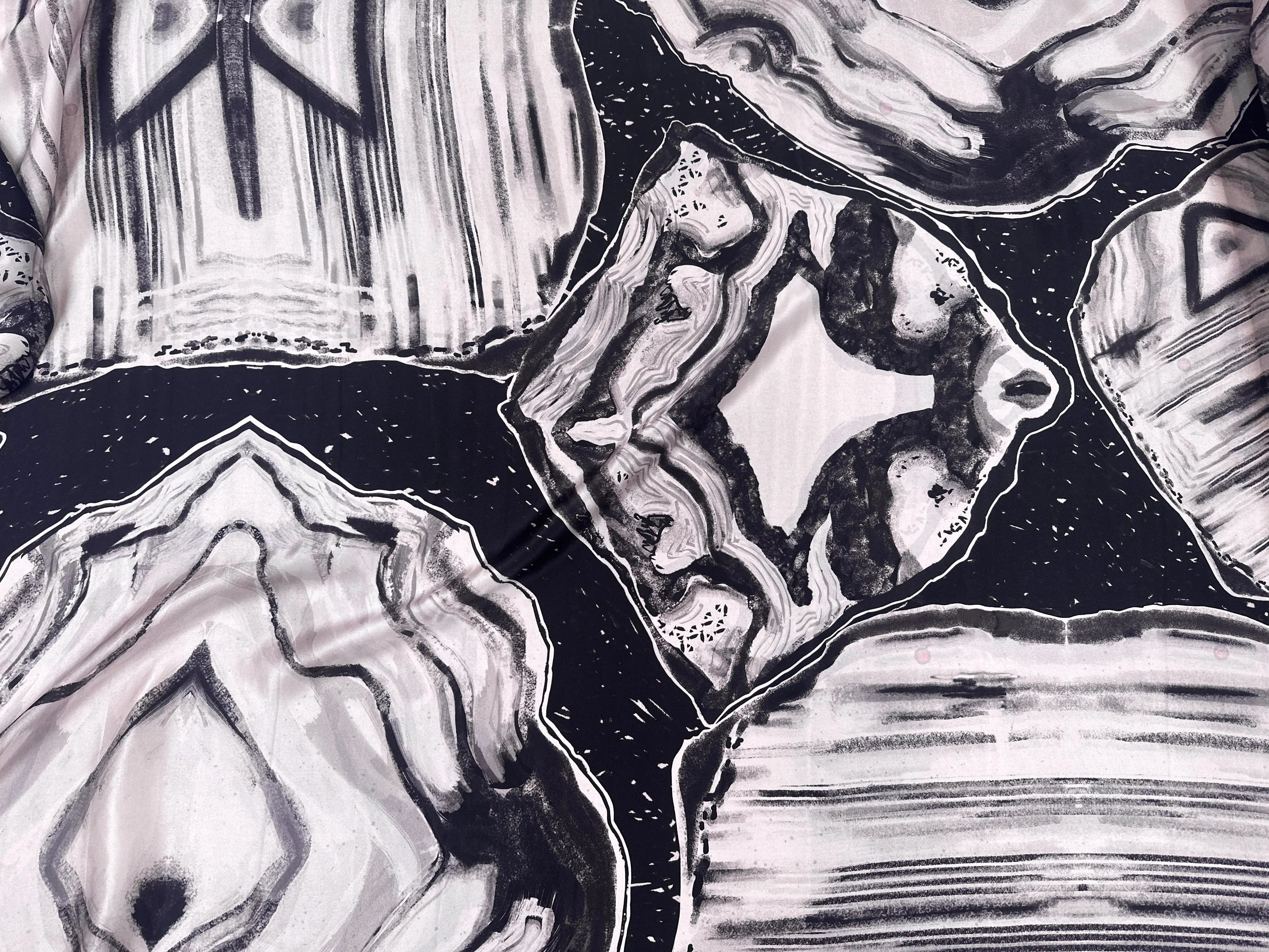 SATIN DE SOIE ITALIE CRÉATEUR MLC INTERN