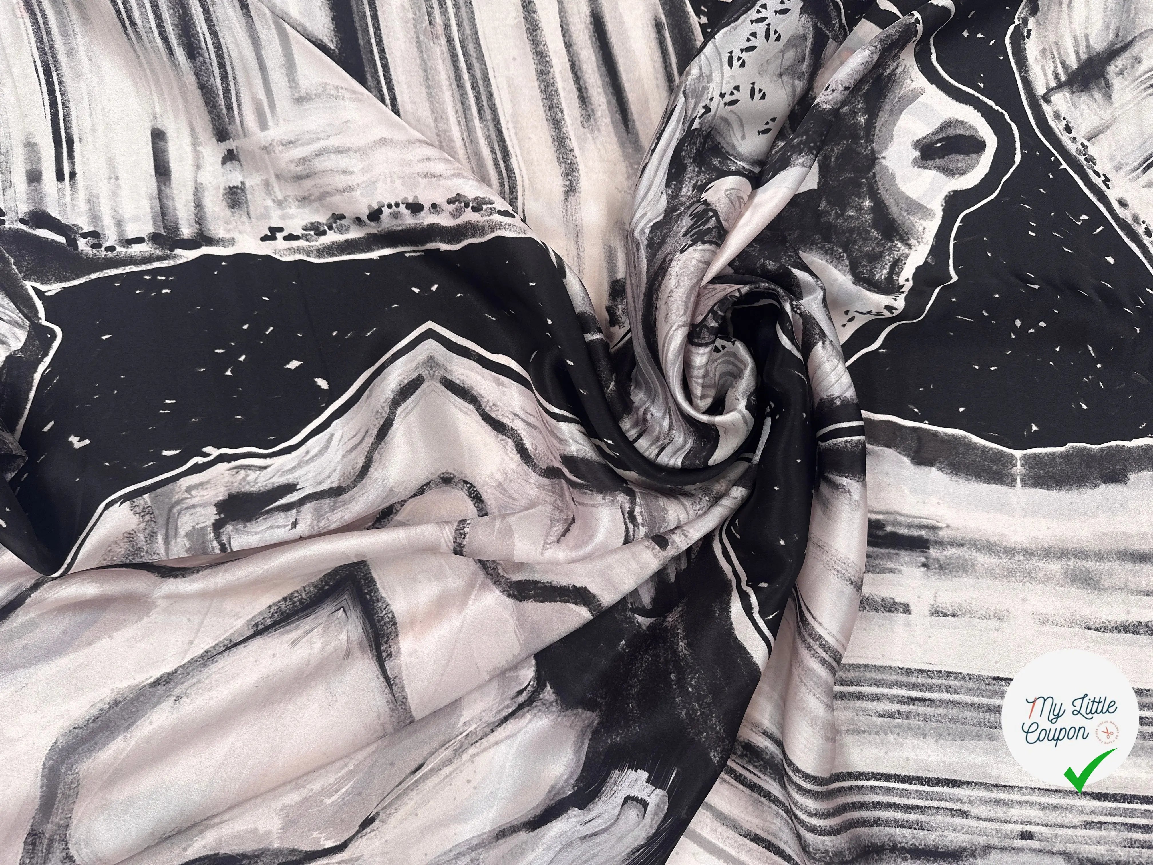 SATIN DE SOIE ITALIE CRÉATEUR MLC INTERN