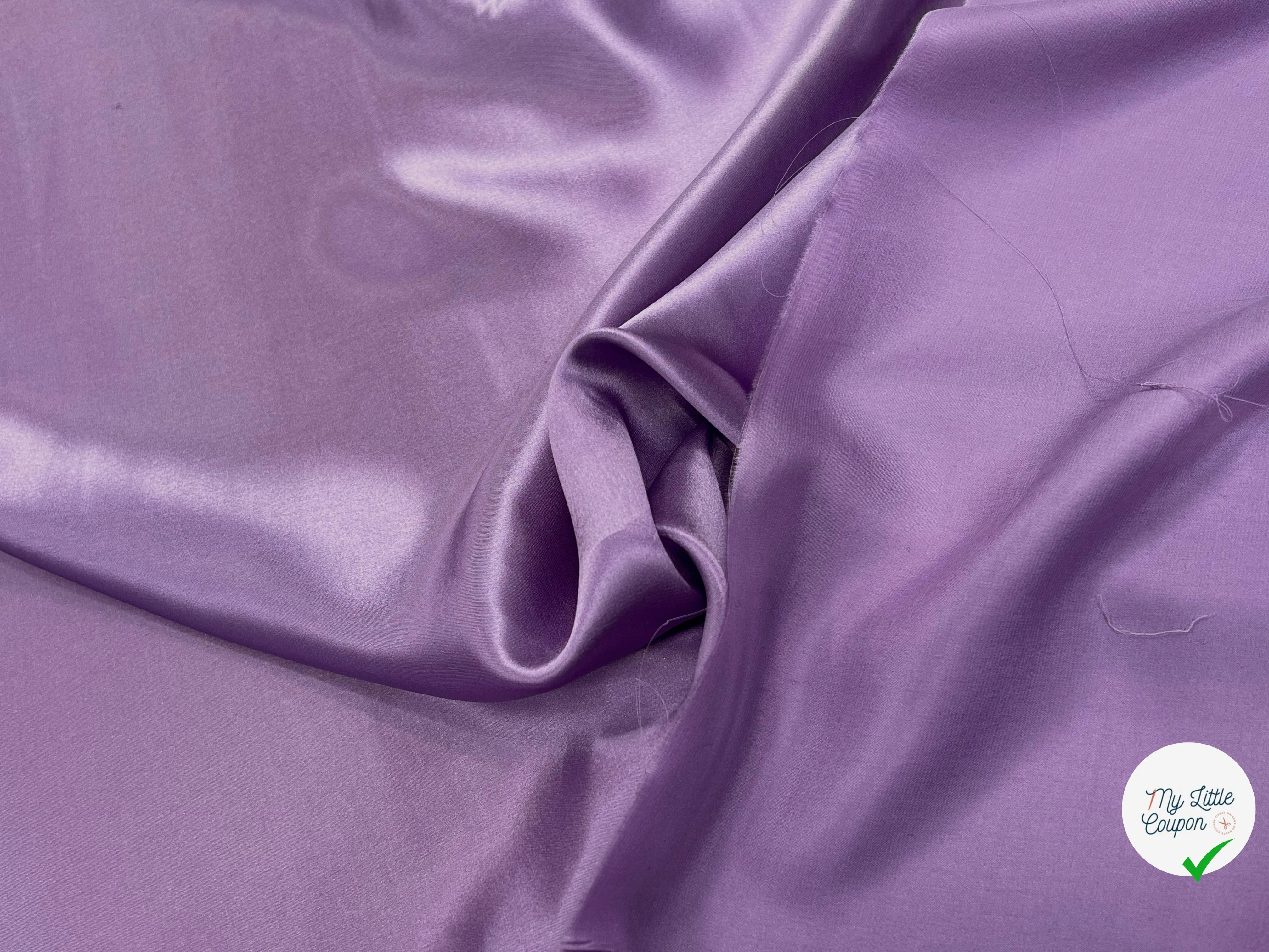 SATIN DE SOIE PARME FLUIDE 100% SOIE - My Little Coupon