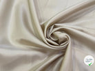 SATIN DE SOIE TYPE DUCHESSE TEXTURÉ BELLE TENUE BEIGE - My Little Coupon