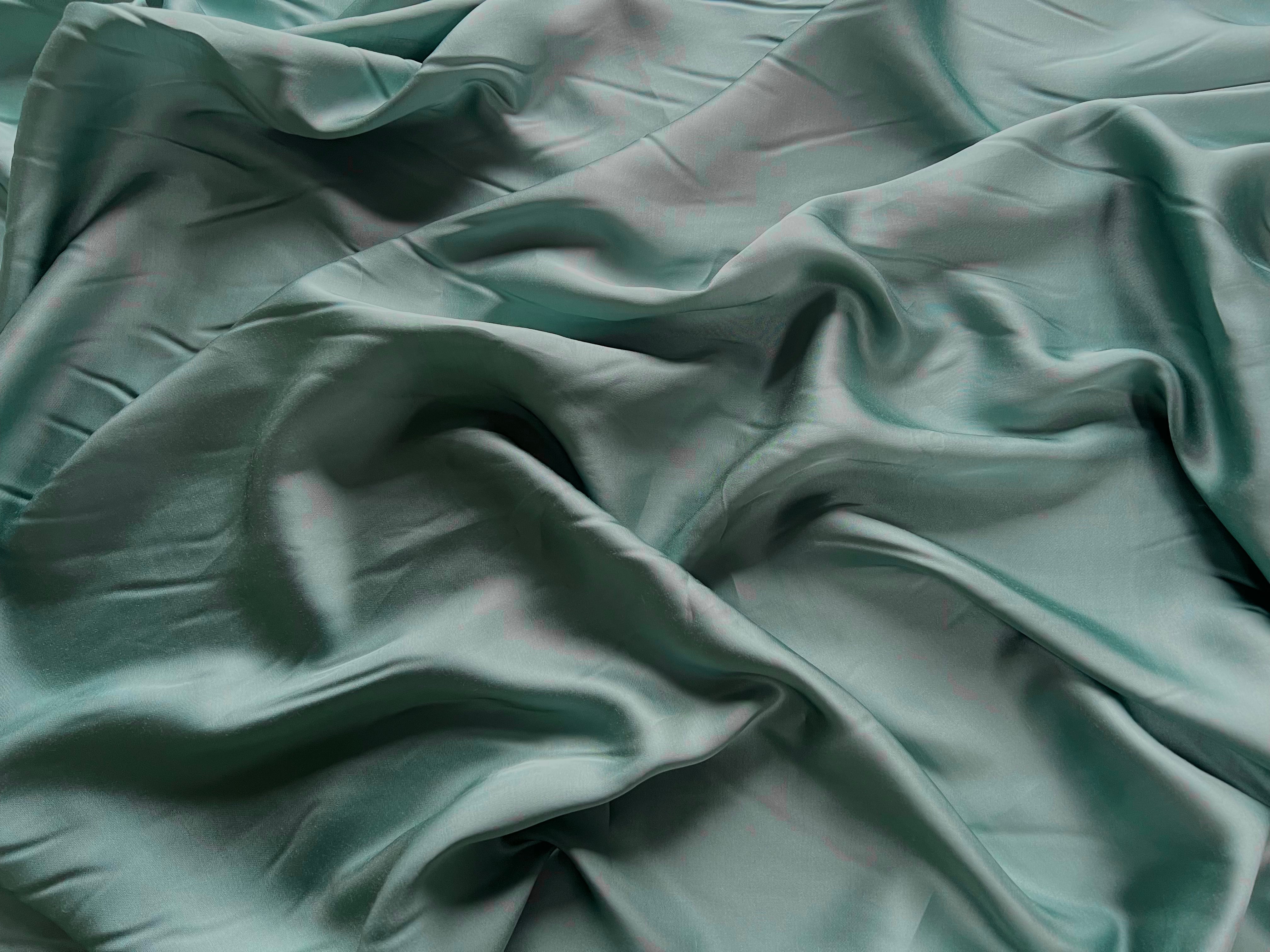 SATIN DE VISCOSE AMANDE - My Little Coupon