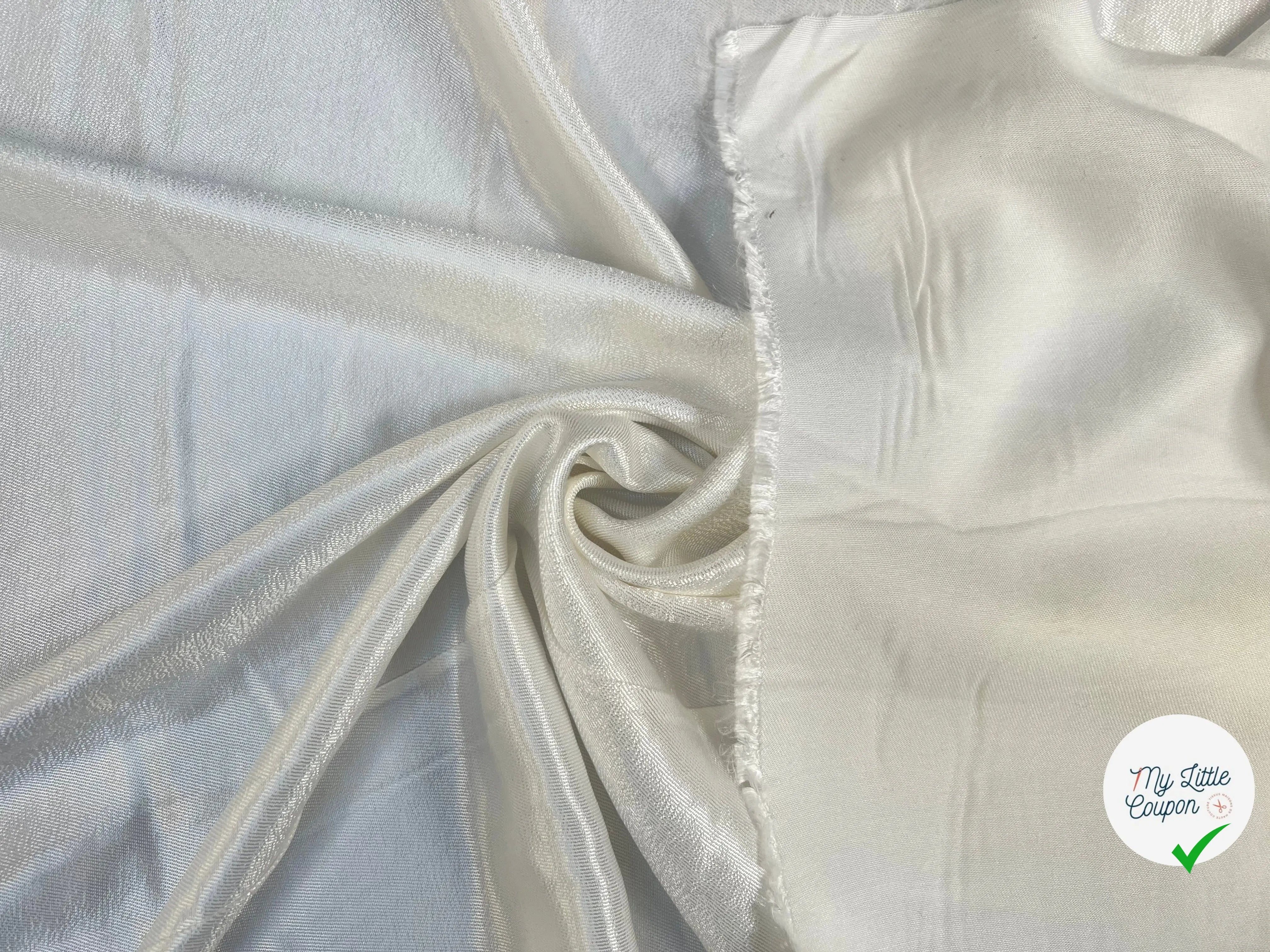 SATIN DE VISCOSE DRILL PEACHSKIN - My Little Coupon