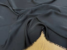 SATIN DÉLICAT NOIR TOMBÉ FLUIDE - My Little Coupon