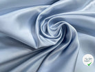 SATIN DOUBLE ETOFFE LOURD BLEU CLAIR - My Little Coupon
