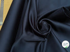 SATIN DOUBLE ÉTOFFE LOURD BLEU NUIT - My Little Coupon