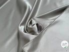SATIN DOUBLE ÉTTOFE GRIS D'ACIER BELLE TENUE - My Little Coupon