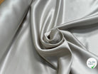 SATIN DOUBLE ÉTTOFE GRIS D'ACIER BELLE TENUE - My Little Coupon