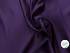 SATIN DOUBLE ETTOFFE LOURD DEEP PURPLE - My Little Coupon